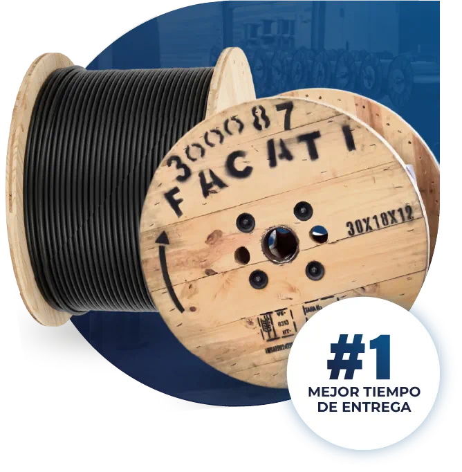 Bobina de cable Facati